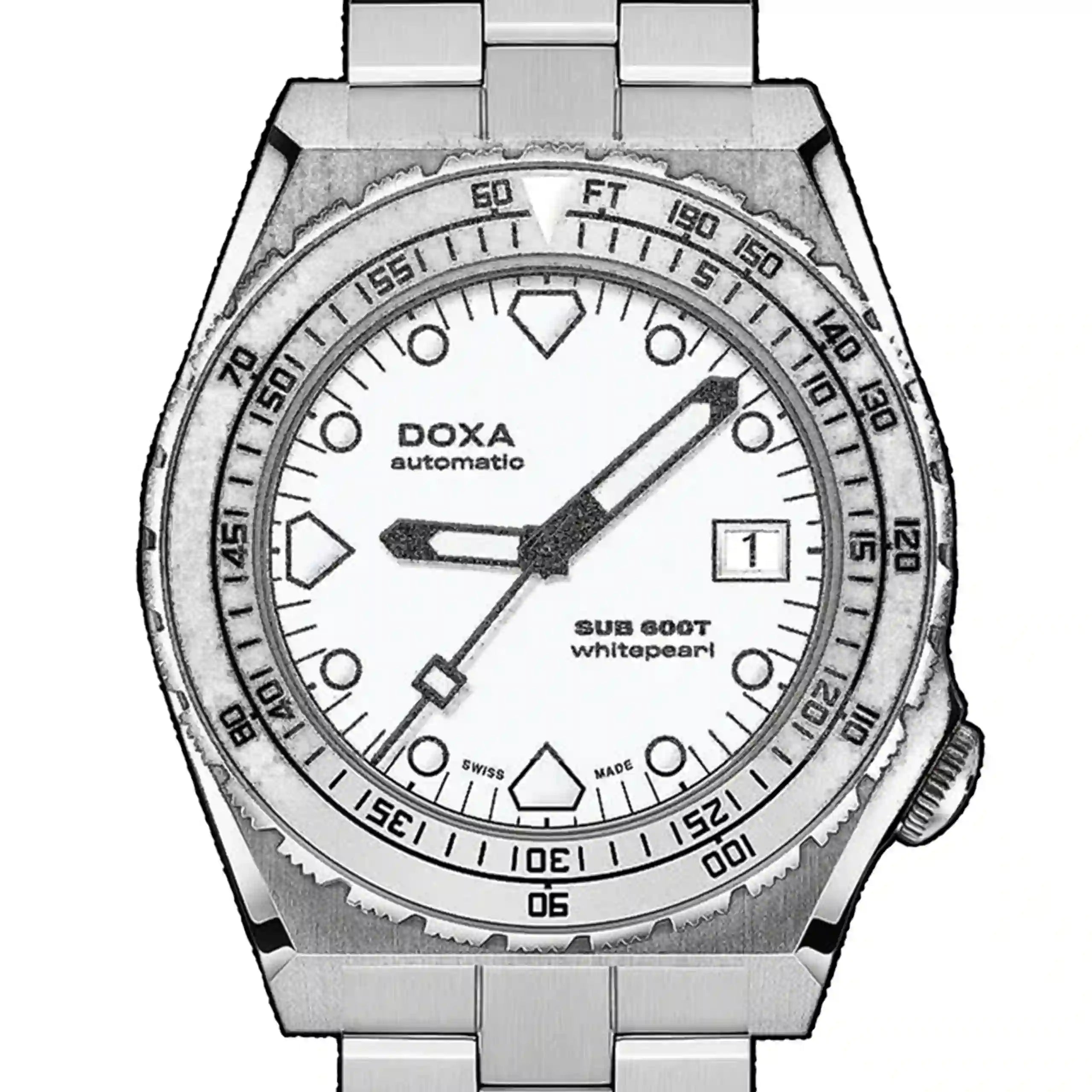 Doxa Sub 600T Automatic Wit 40 mm