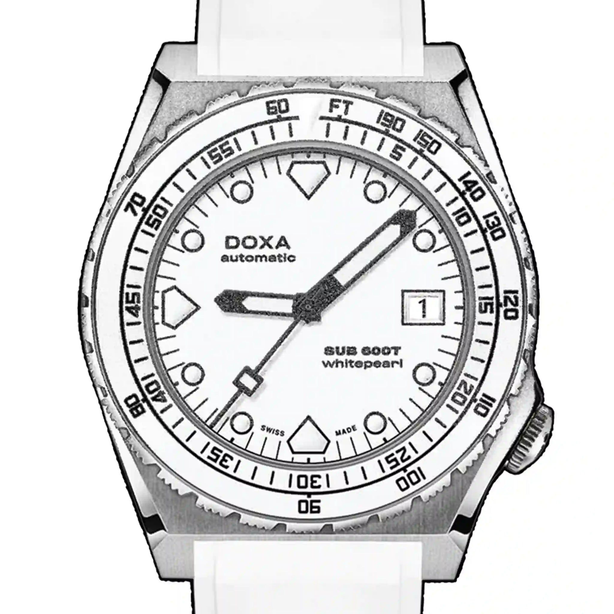 Buy Doxa Sub 600T 861.10.011.23 | Free Shipping | Montredo