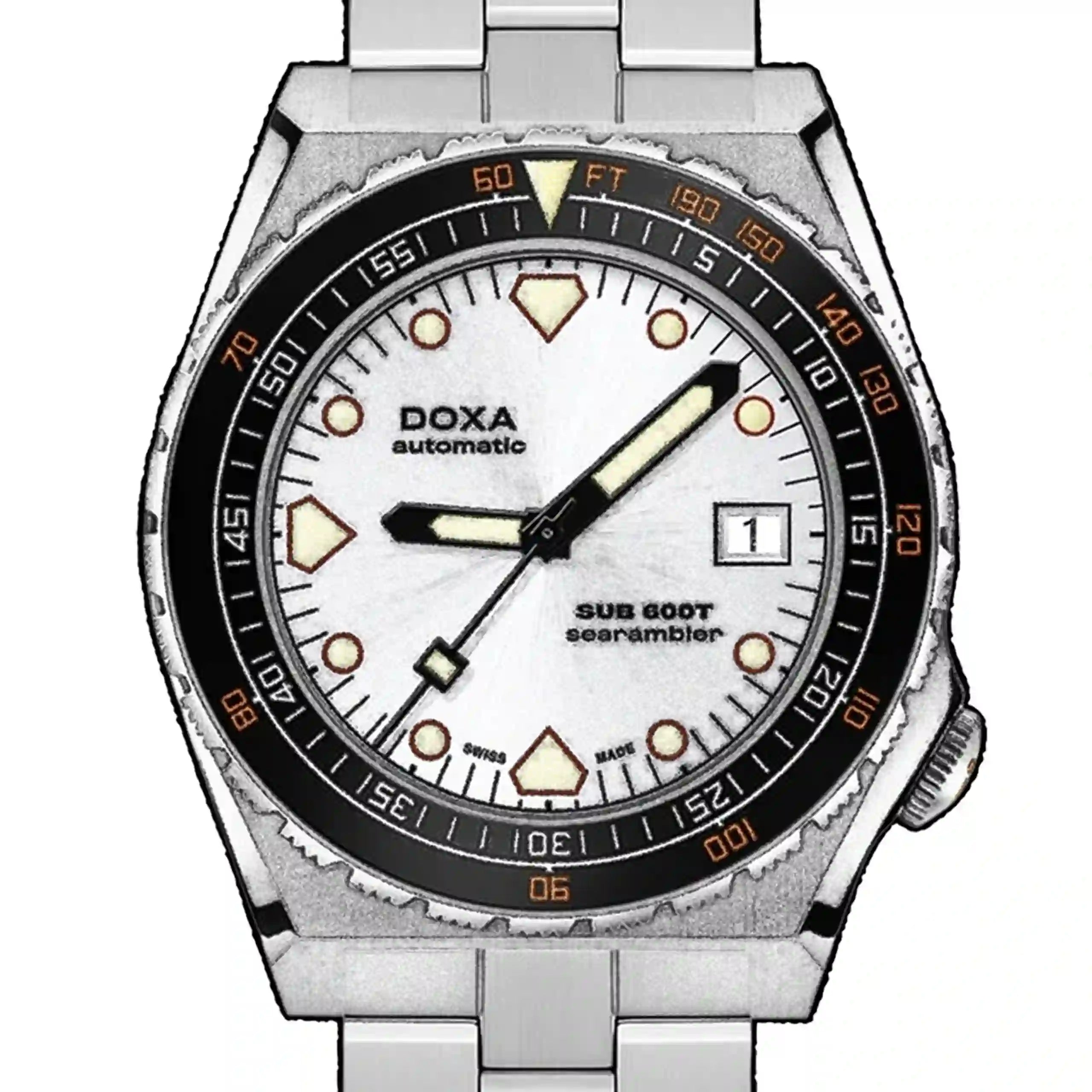 Doxa Sub 600T Automatic Silver 40mm