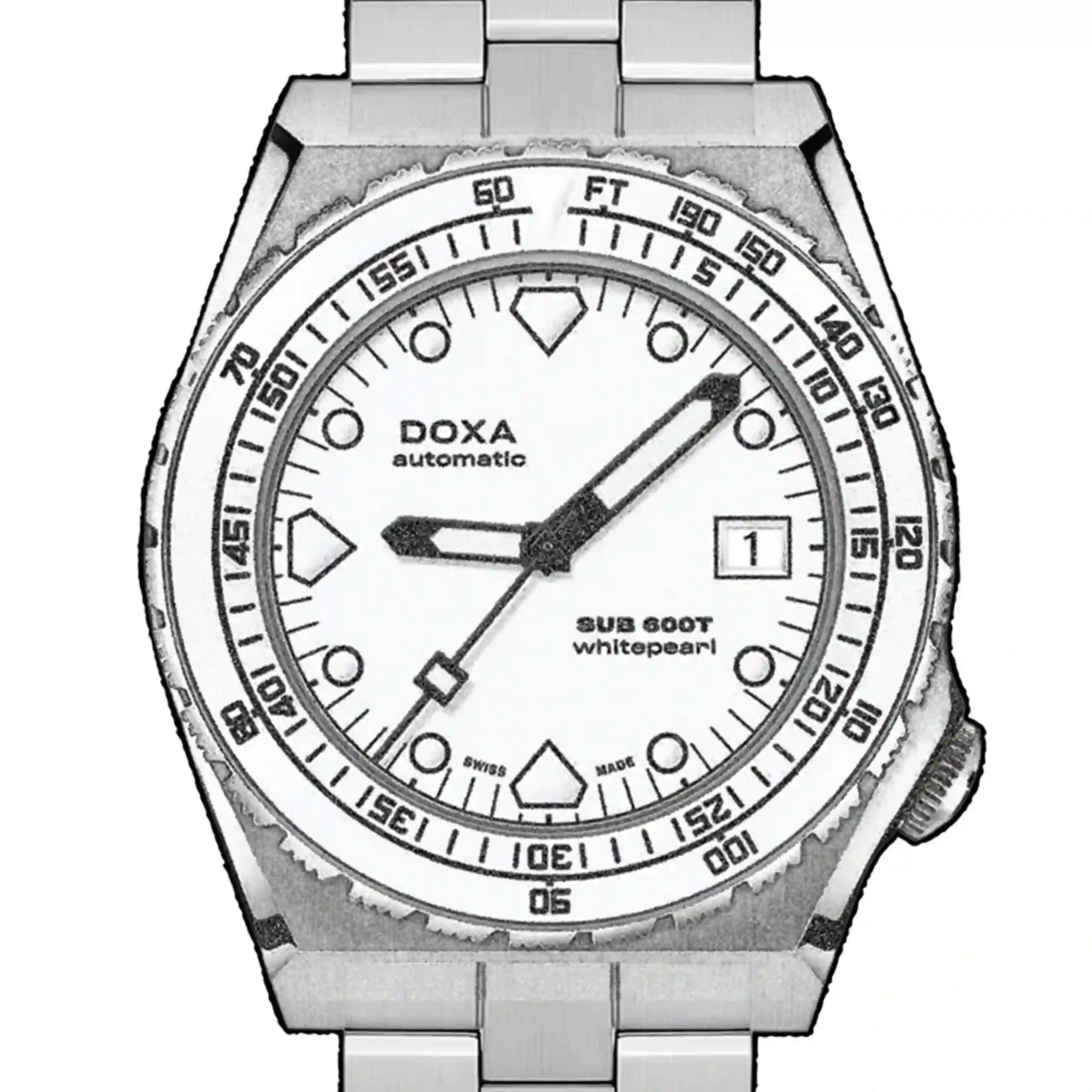 Doxa Sub 600T Automatic White 40mm