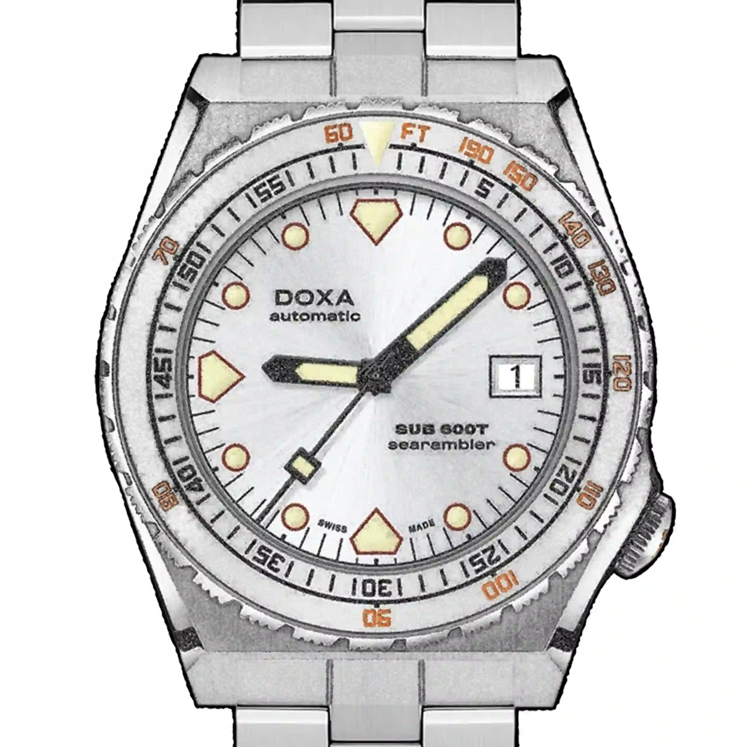 Doxa Sub 600T Automatik Silber