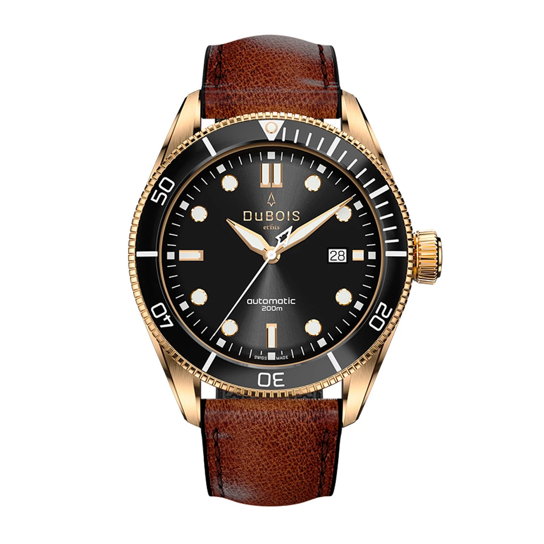 DuBois et fils Diver Limited Edition Automatic Black 44mm