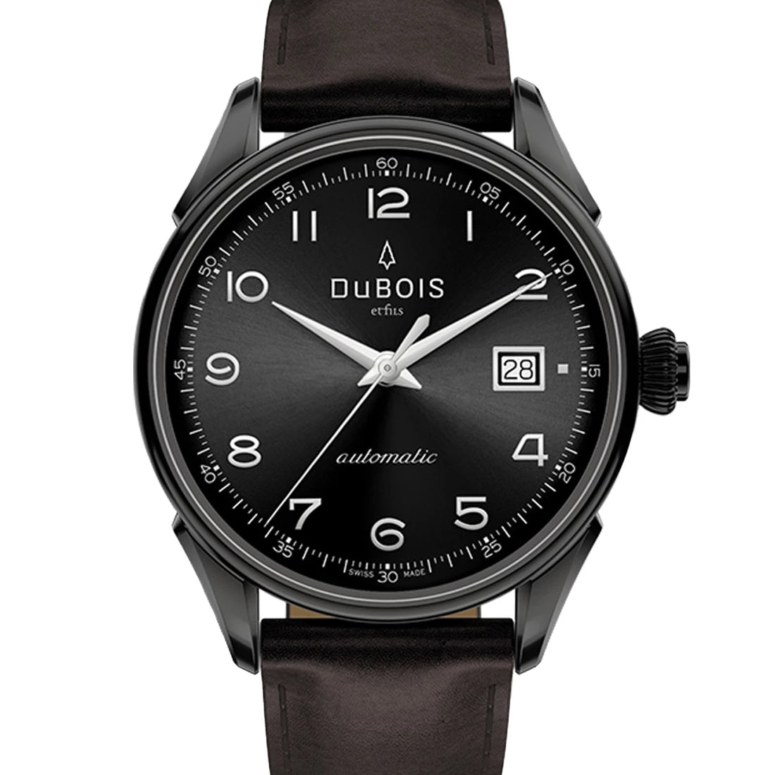 DuBois et fils Dress Limited Edition Automatisch Zwart 39 mm