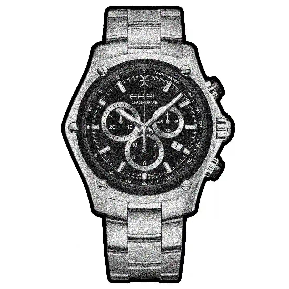 Ebel Discovery Quartz Black 43mm