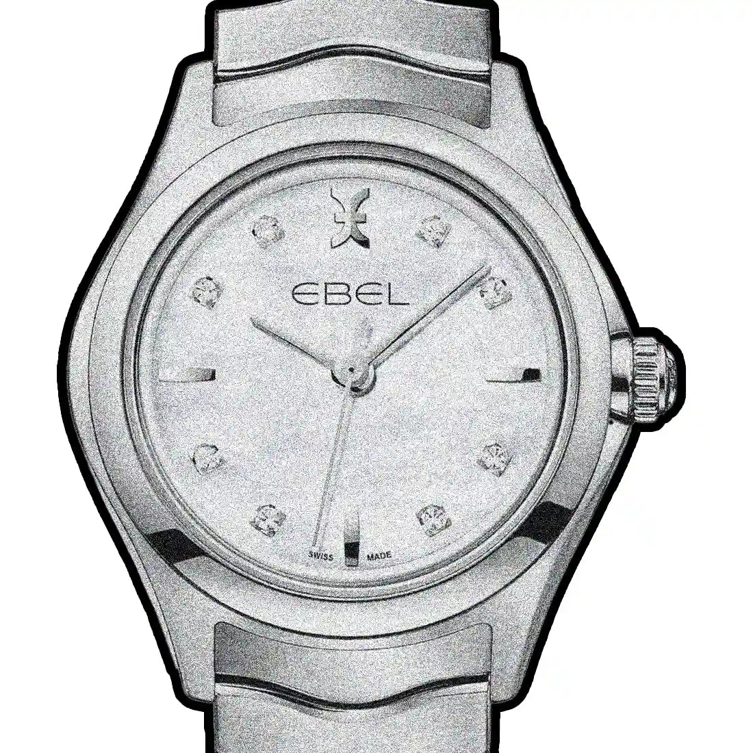 Ebel Wave Quartz Mother of Pearl 30mm