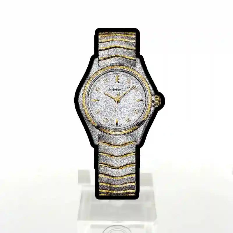 Ebel Wave Quartz parelmoer 30 mm