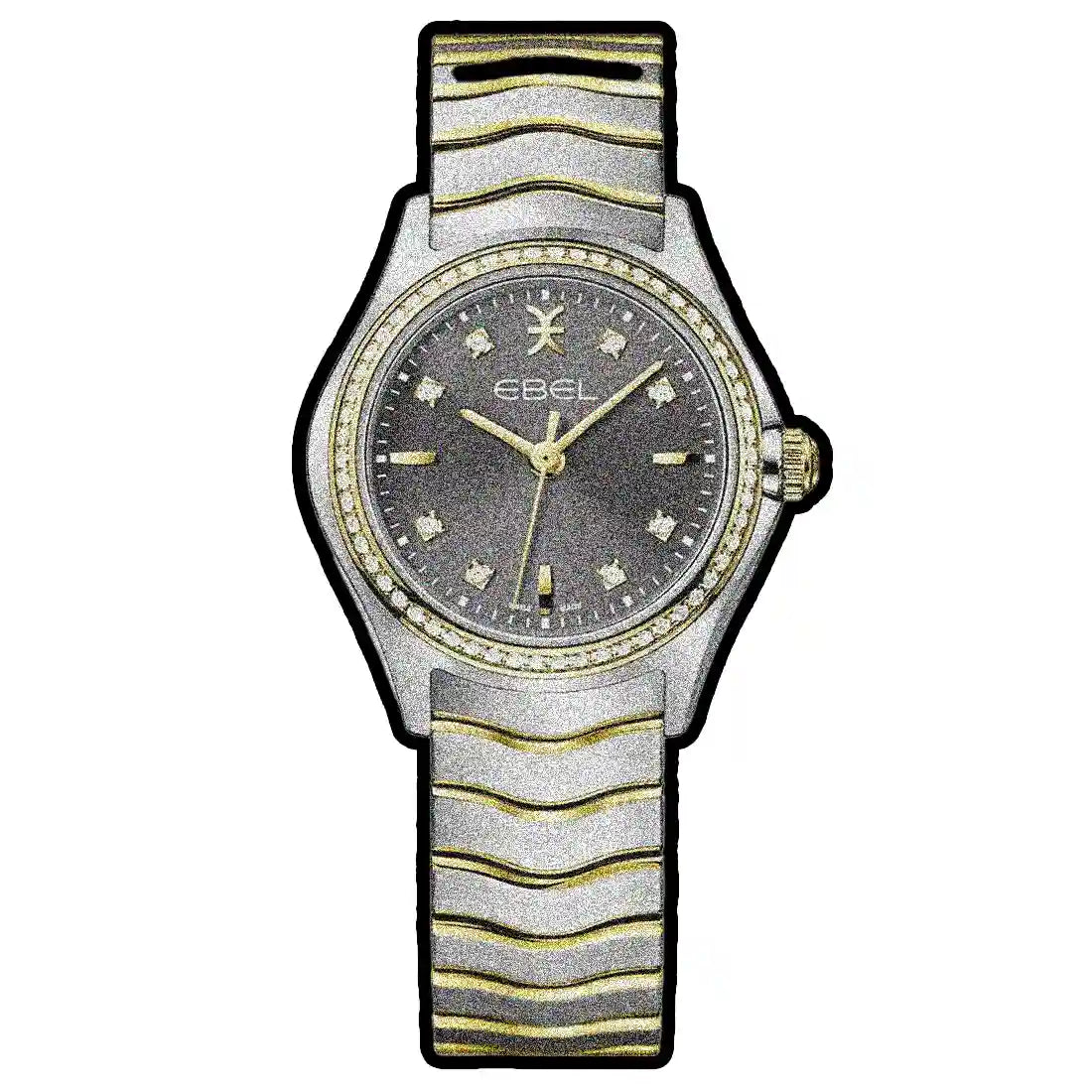 Ebel Wave Quarz Grau