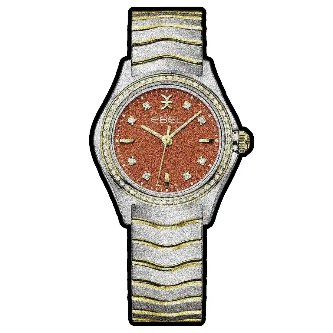 Ebel Wave Quartz Brun 30mm