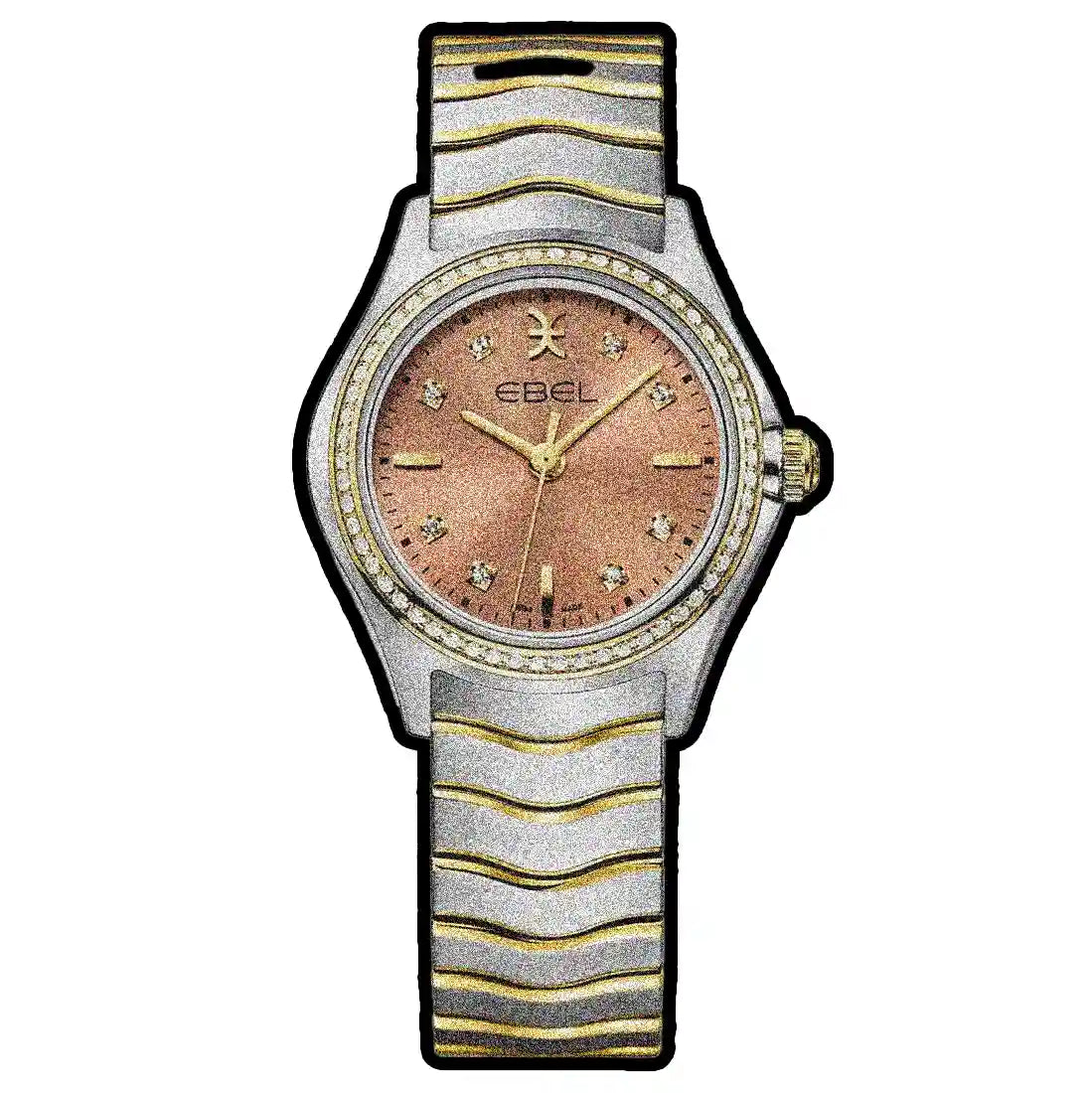 Ebel Wave Quartz Brun 30mm