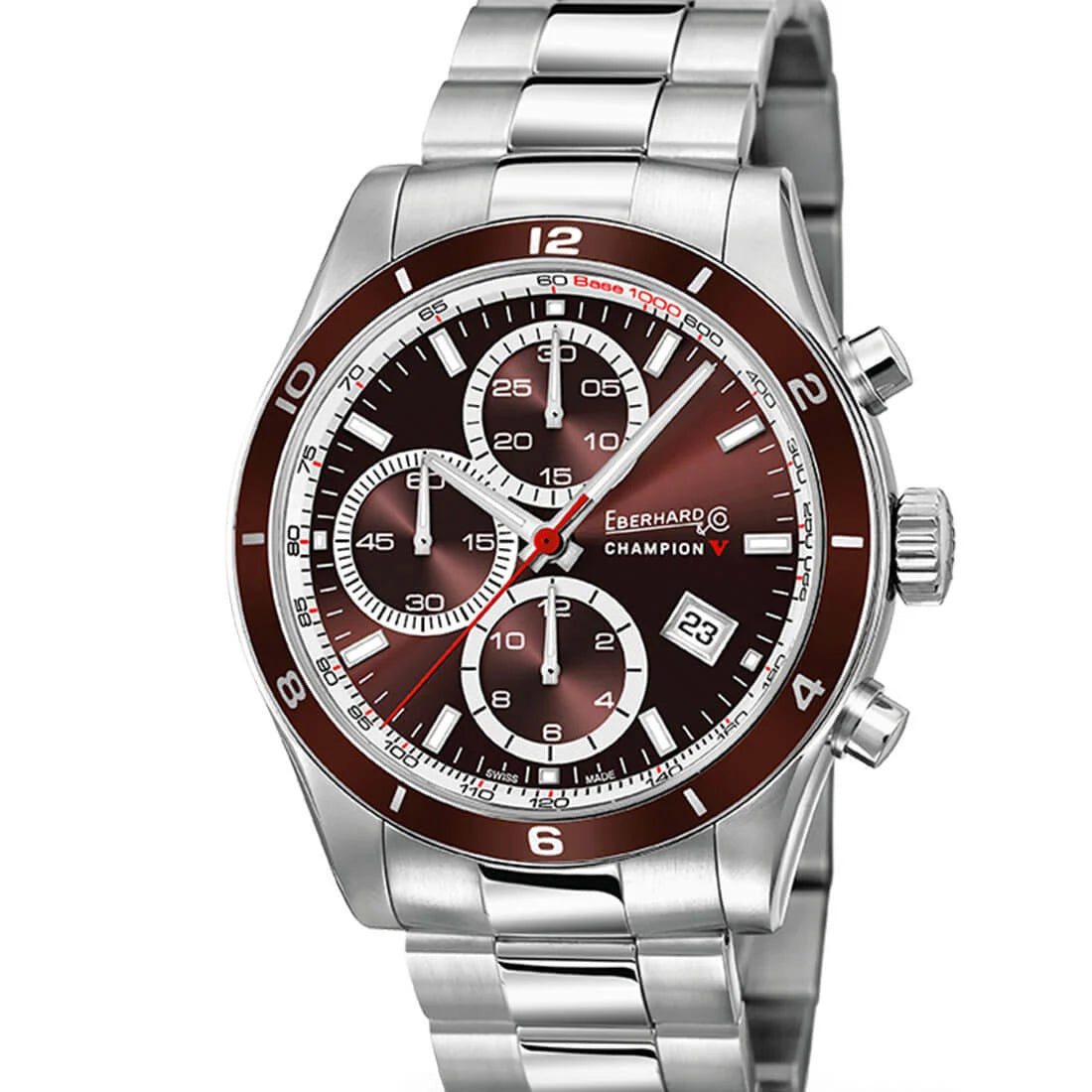 Eberhard & Co. Champion Automatic Burgundy 43mm