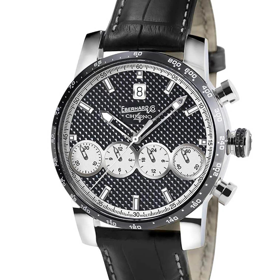 EBERHARD CHRONO4 クロノ4 黒文字盤 自動巻腕時計 Buy Eberhard & Co. Chrono 4 31073.03 CN CP | Free Shipping | Montredo