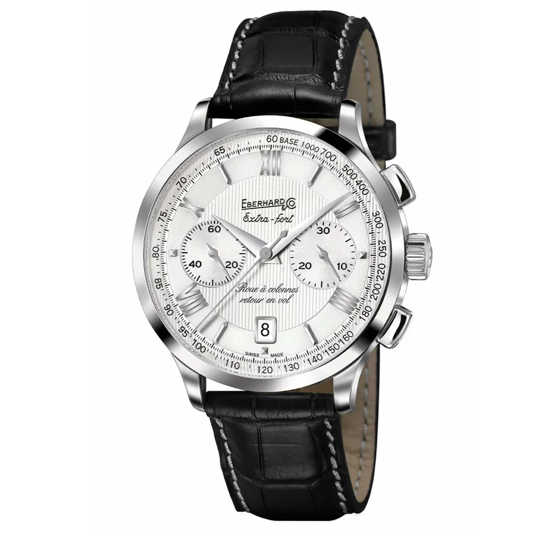 Eberhard & Co. Extra-Fort Automatik Weiß