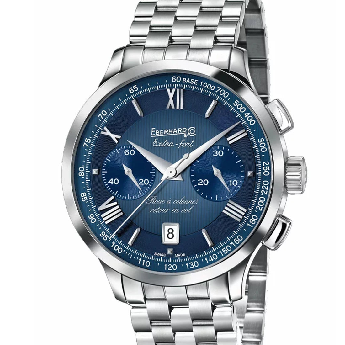 Eberhard & Co. Extra-Fort Automatic Blue 41mm