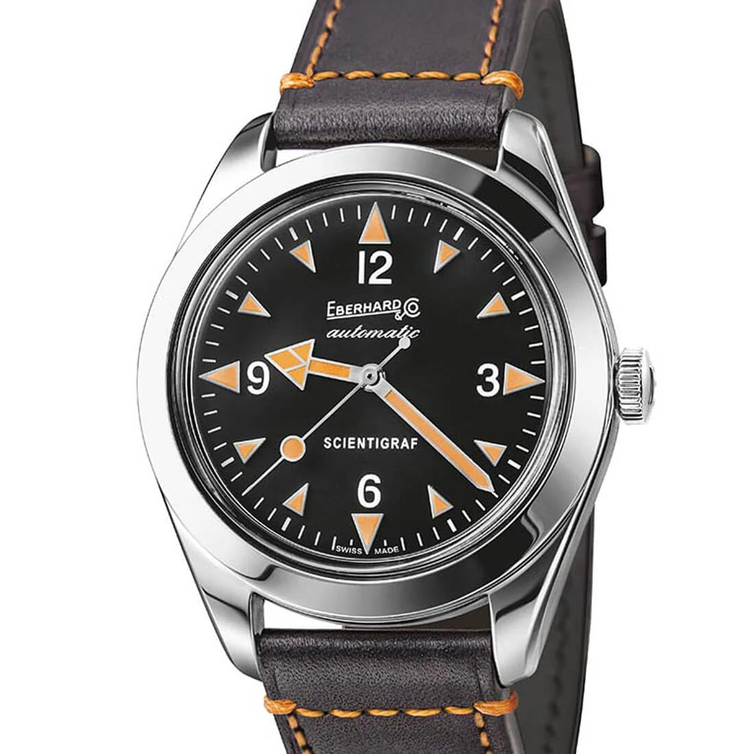 Eberhard & Co. Scientigraf Manual Winding Black 43mm