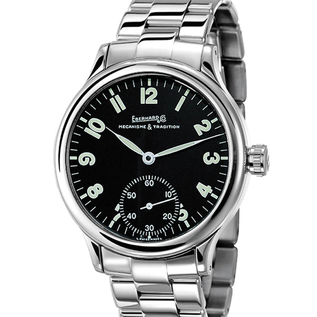 Eberhard & Co. Traversetolo Manual Winding Black 43mm