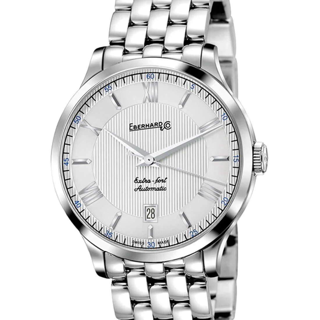 Eberhard & Co. Extra-Fort Automatic Silver 41mm