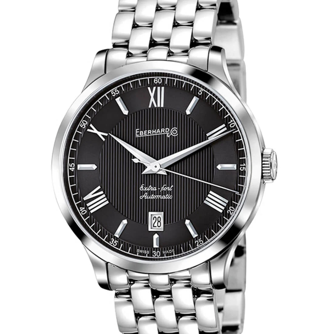 Eberhard & Co. Extra-Fort Automatik Schwarz