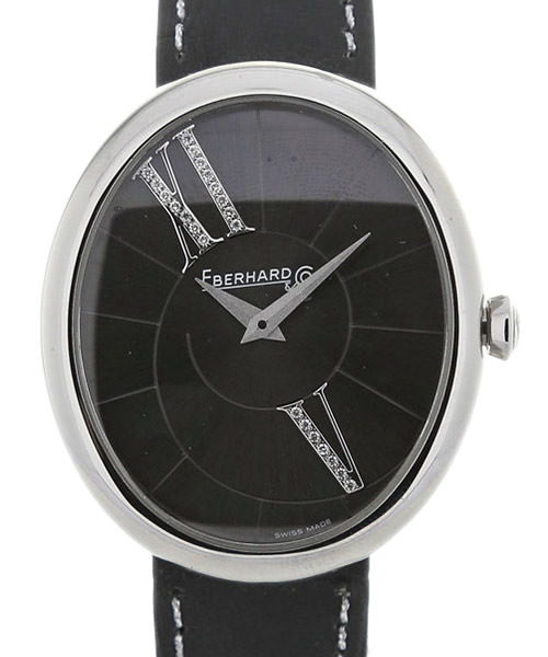 Eberhard & Co. Gilda Quartz Zwart 38 mm