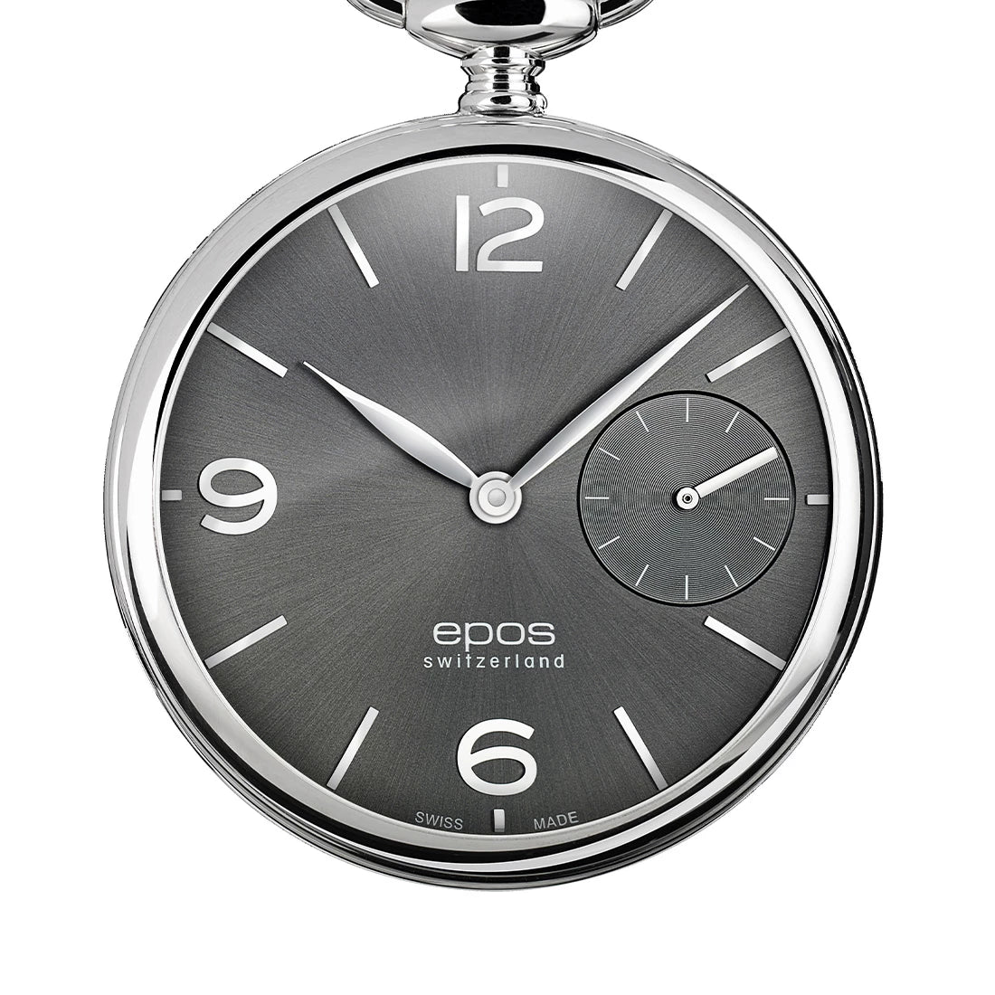 EPOS Pocket Watches 2003 Manual winding Grey 42mm