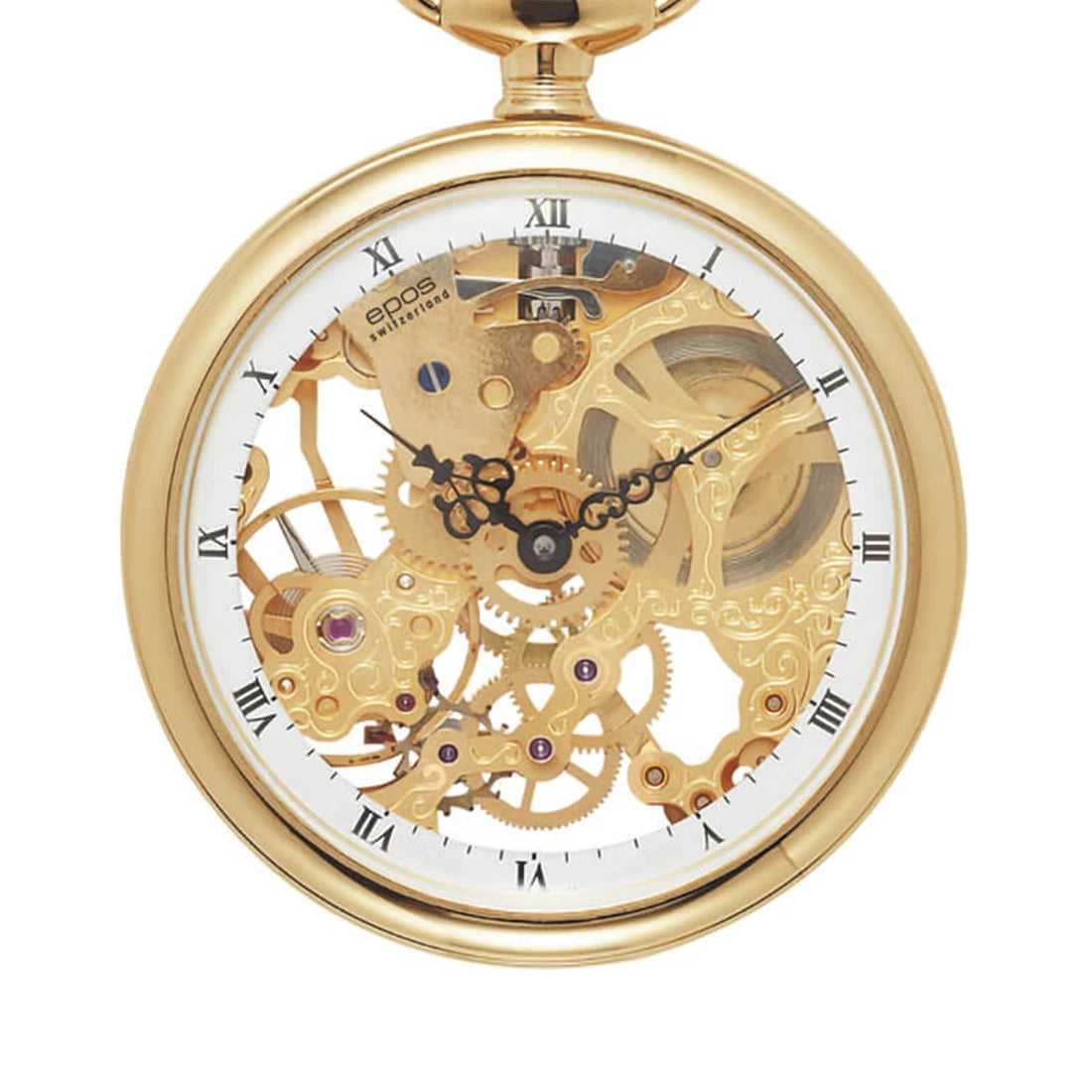 Montres de poche EPOS 2004 SK Remontage Manuel Blanc