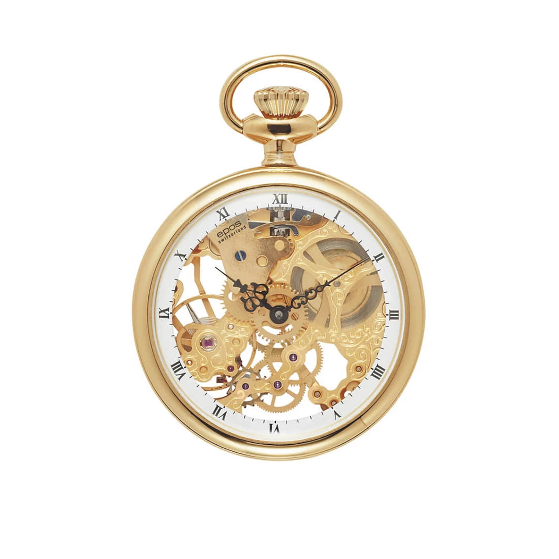 Montres de poche EPOS 2004 SK Remontage Manuel Blanc