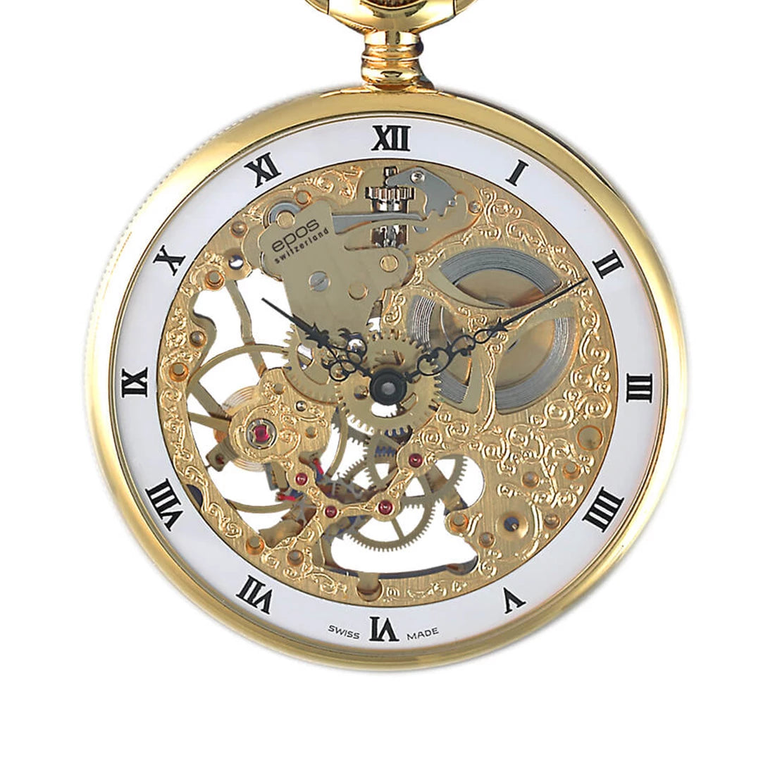 Montres de poche EPOS 2089 SK Remontage Manuel Blanc ,5 mm