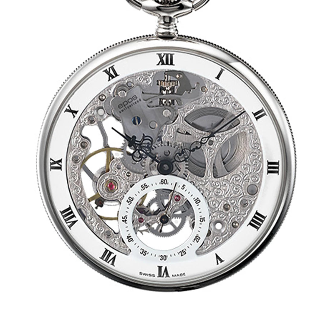 EPOS Pocket Watches 2121 SK Manual winding White 49.5mm