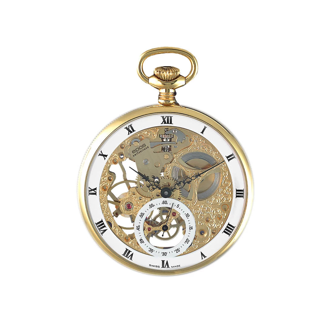 Montres de poche EPOS 2121 SK Remontage Manuel Blanc ,5 mm