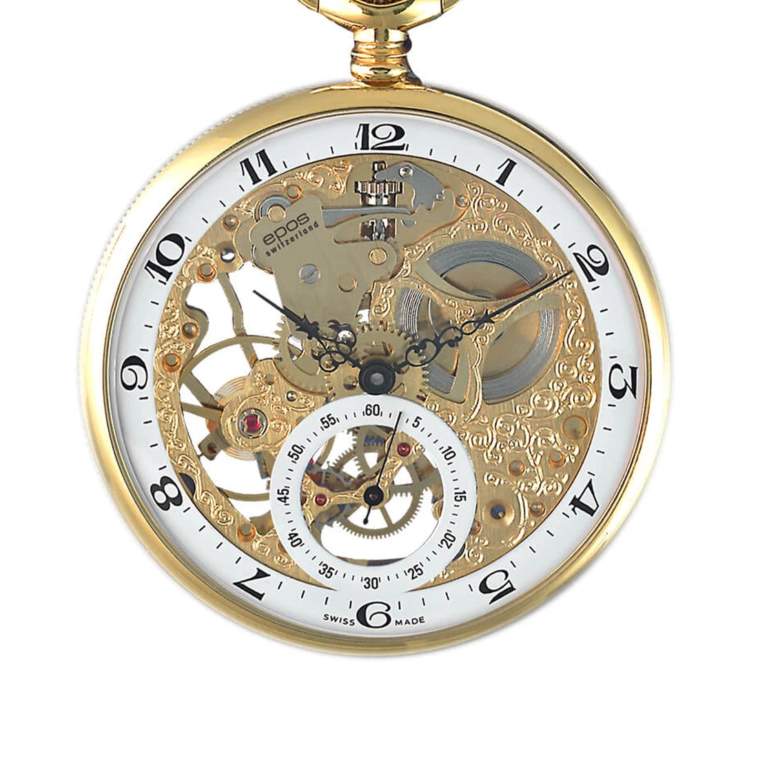 Montres de poche EPOS 2121 SK Remontage Manuel Blanc ,5 mm