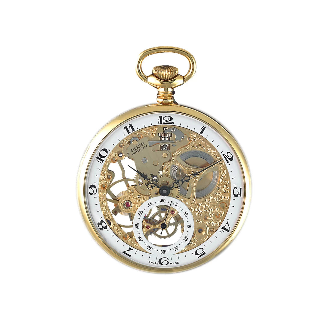 Montres de poche EPOS 2121 SK Remontage Manuel Blanc ,5 mm