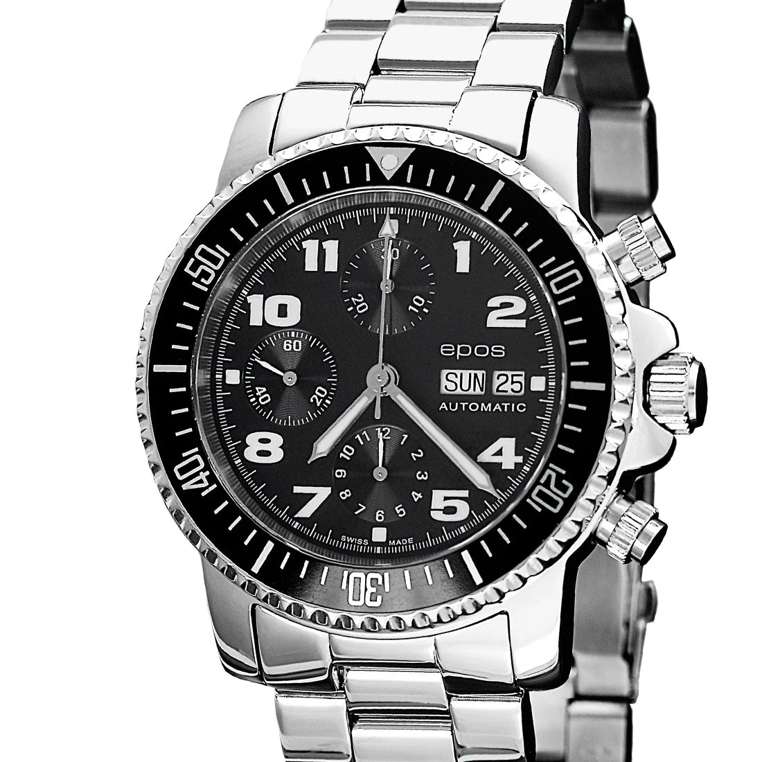 EPOS Sport 3365 Automatic Black 44mm