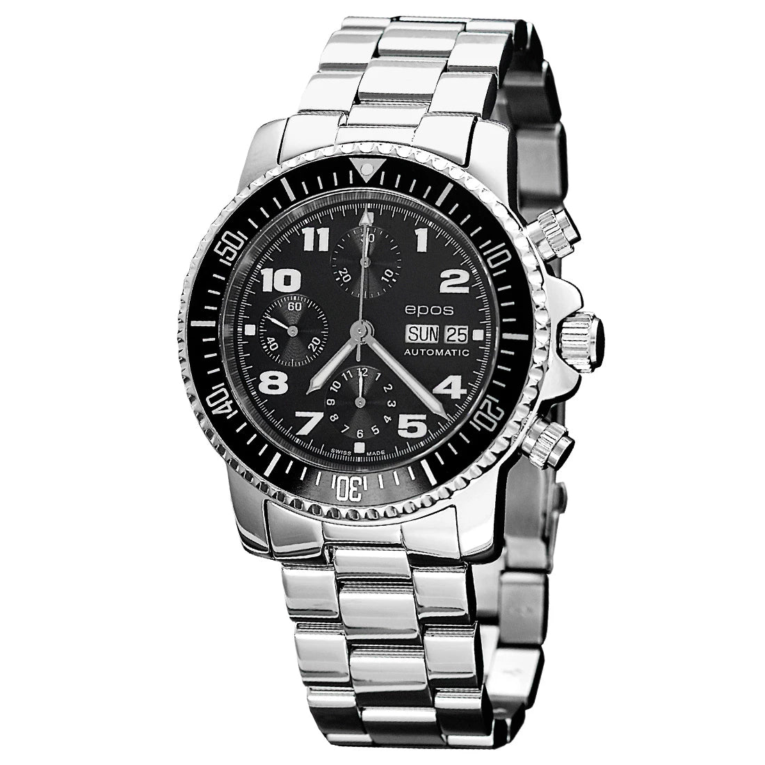 EPOS Sport 3365 Automatic Black 44mm