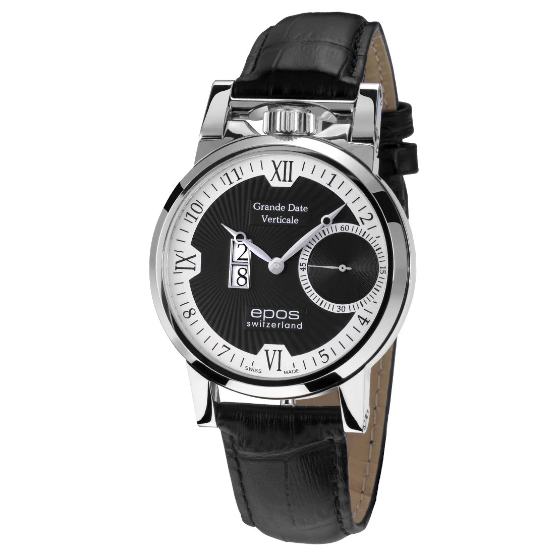 EPOS Artistry 3383 Vertical BD Manual winding Black 41mm