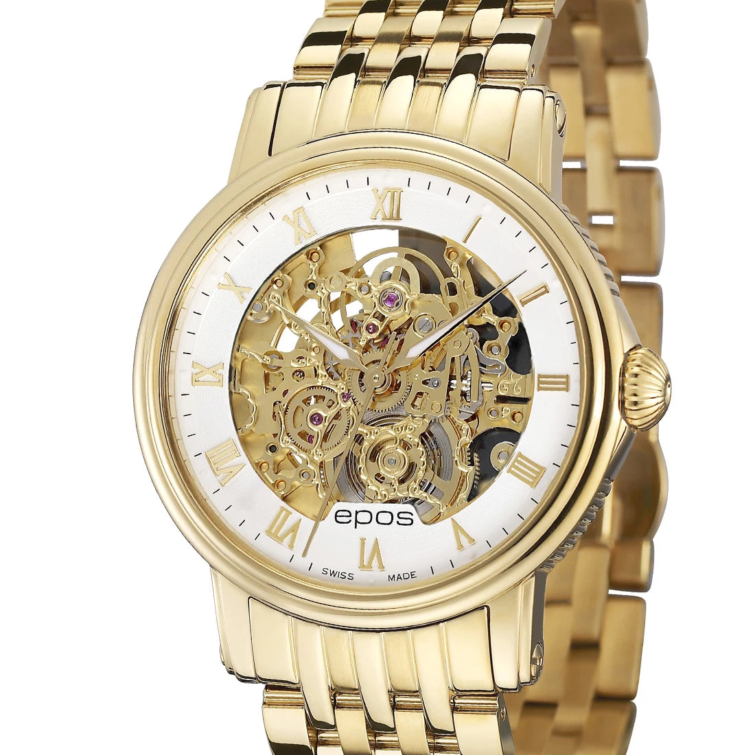 EPOS Timeless 3390 SK Automatic Wit 41 mm