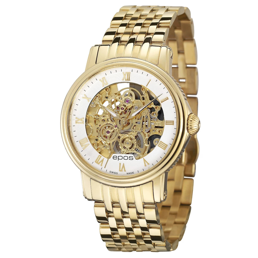 EPOS Timeless 3390 SK Automatic Wit 41 mm