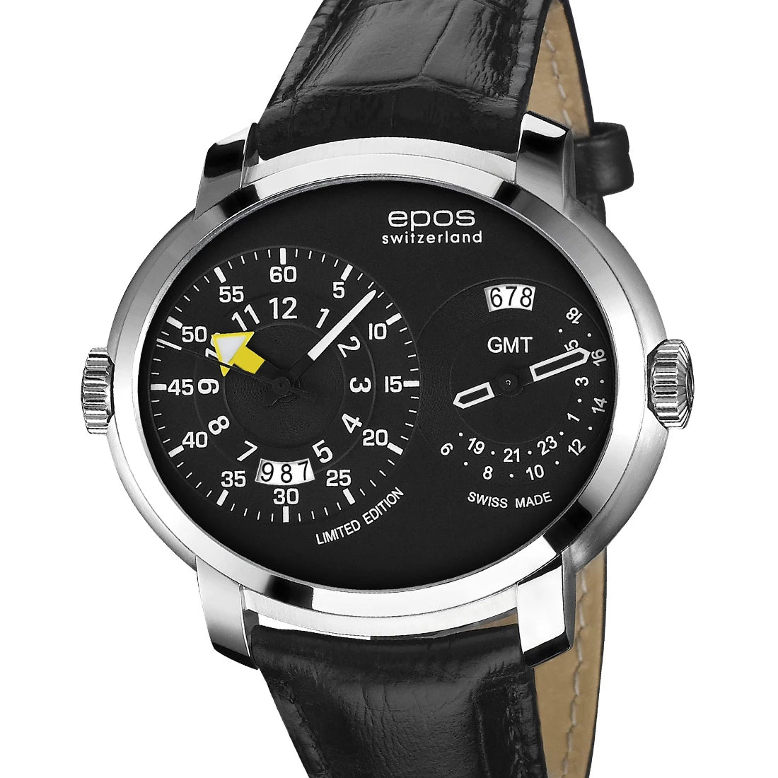 EPOS Artistry 3400 Gmt Automatique Noir x 47 mm