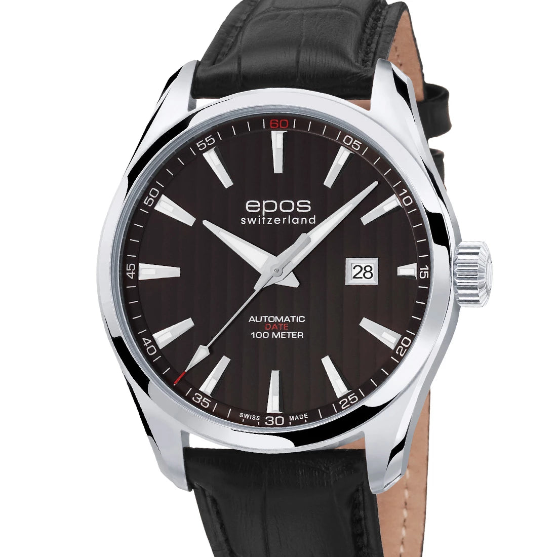 EPOS Timeless 3401 Automatic Zwart 43 mm
