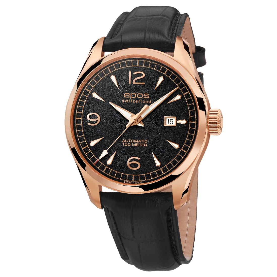 EPOS Timeless 3401 Automatic Zwart 43 mm