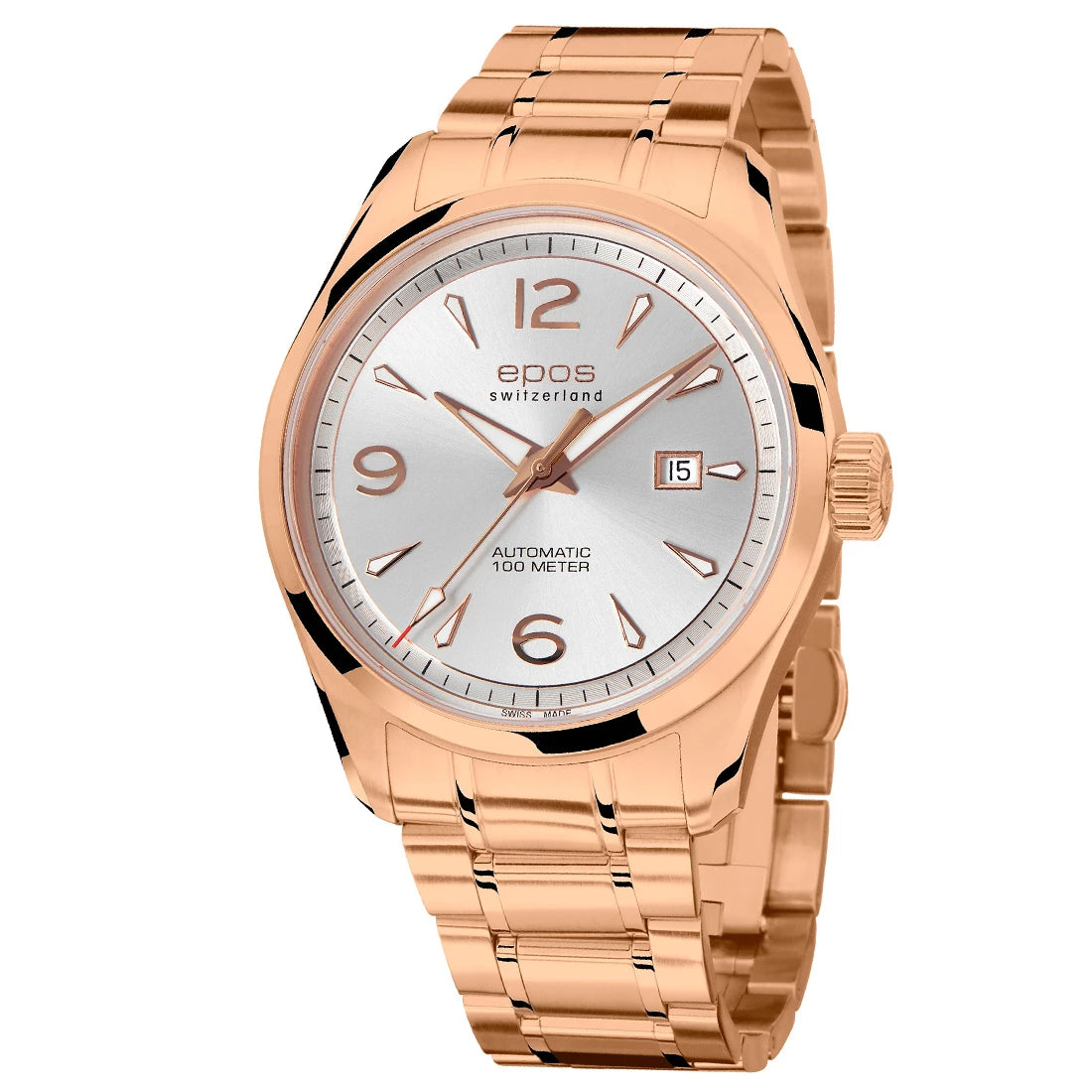 EPOS Timeless 3401 Automatic Silver 43mm