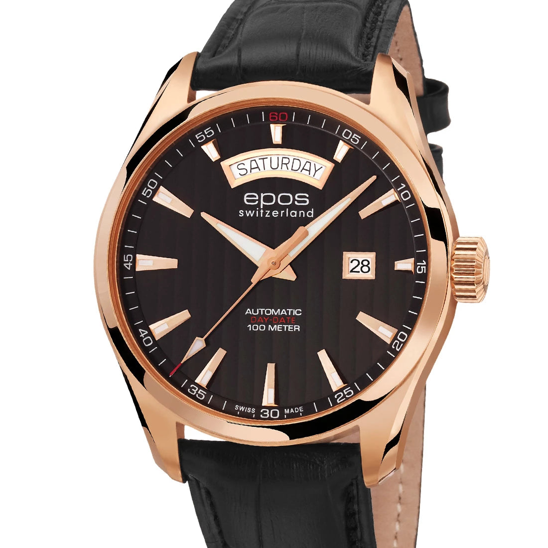 EPOS Timeless 3402 DD Automatic Zwart 43 mm