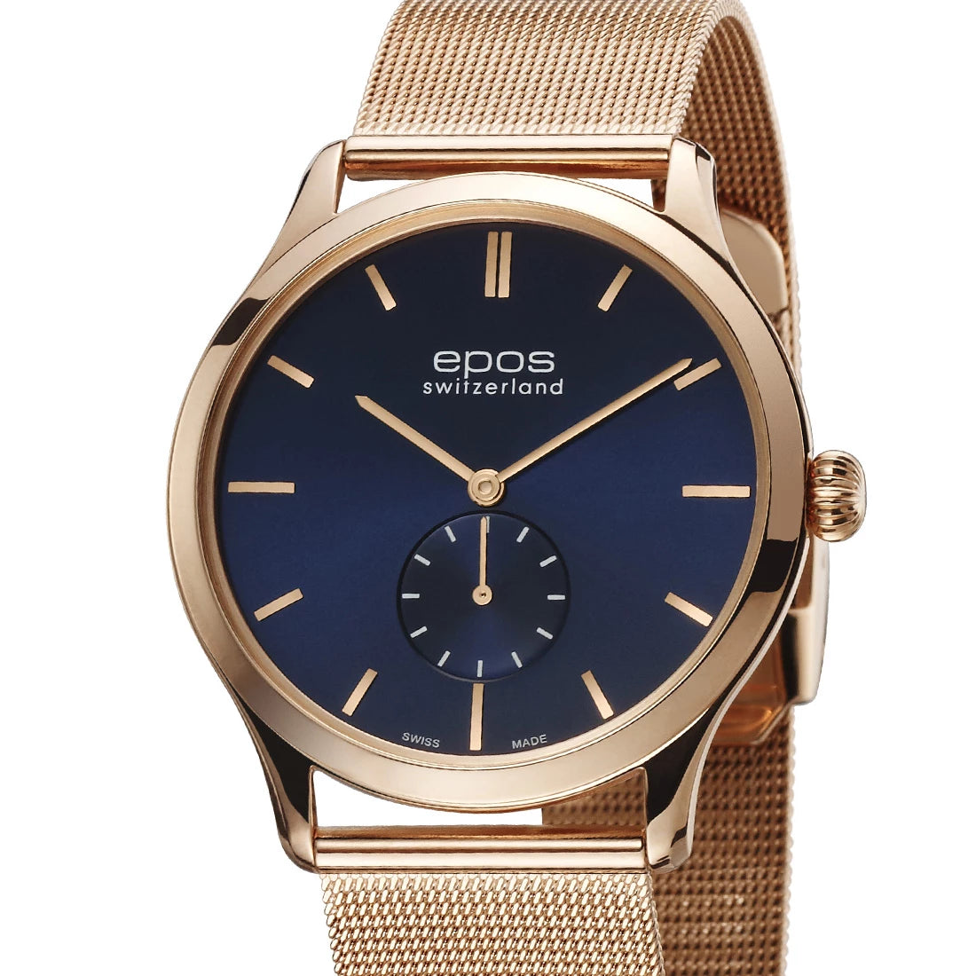 EPOS Timeless 3408 Manual winding Blue 39mm