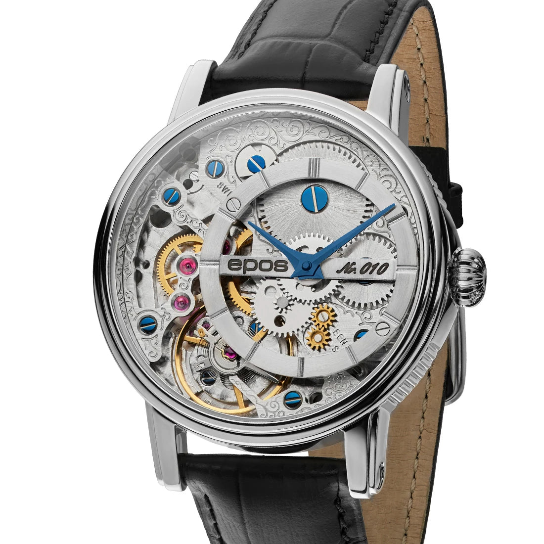 EPOS Artistry 3435 Verso 1 LE Handopwindbaar Zilver 43,5 mm