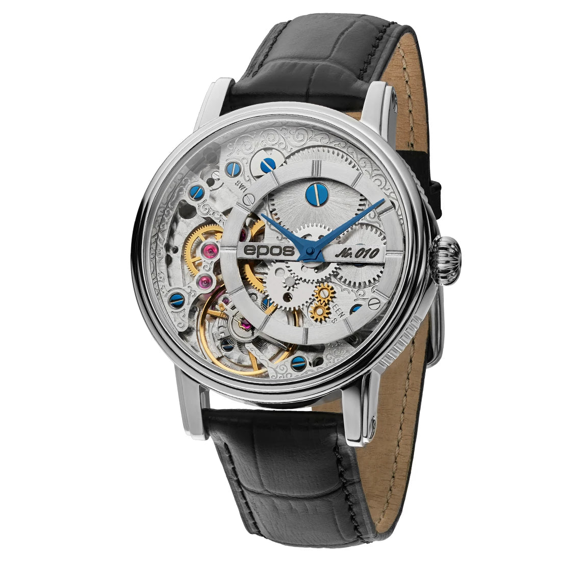 EPOS Artistry 3435 Verso 1 LE Handopwindbaar Zilver 43,5 mm