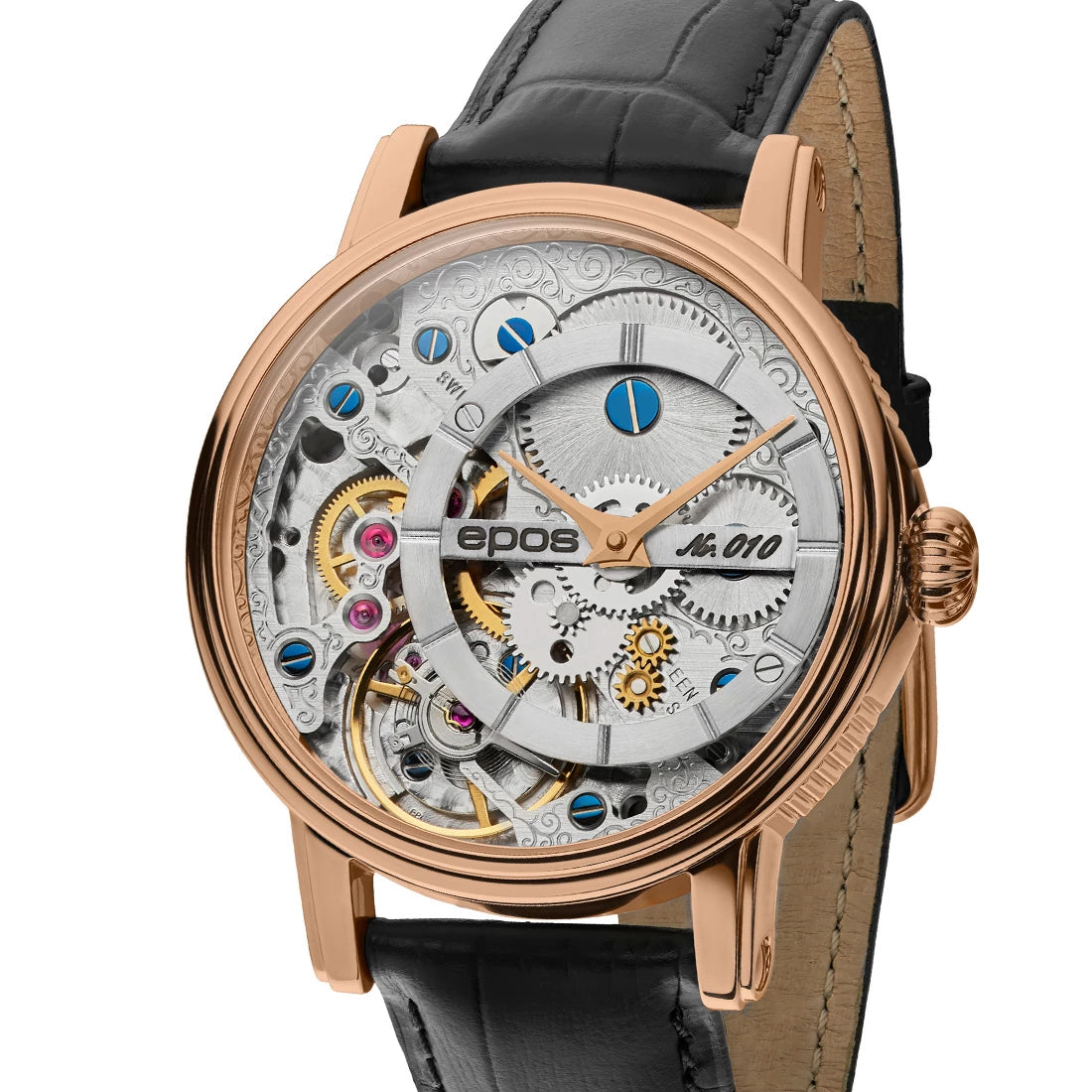 EPOS Artistry 3435 Verso 1 LE Handopwindbaar Zilver 43,5 mm