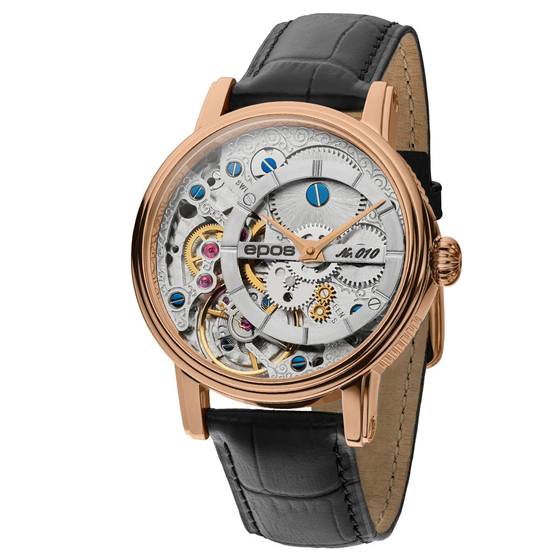 EPOS Artistry 3435 Verso 1 LE Handopwindbaar Zilver 43,5 mm