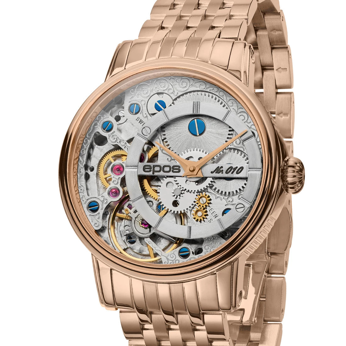 EPOS Artistry 3435 Verso 1 LE Handopwindbaar Zilver 43,5 mm