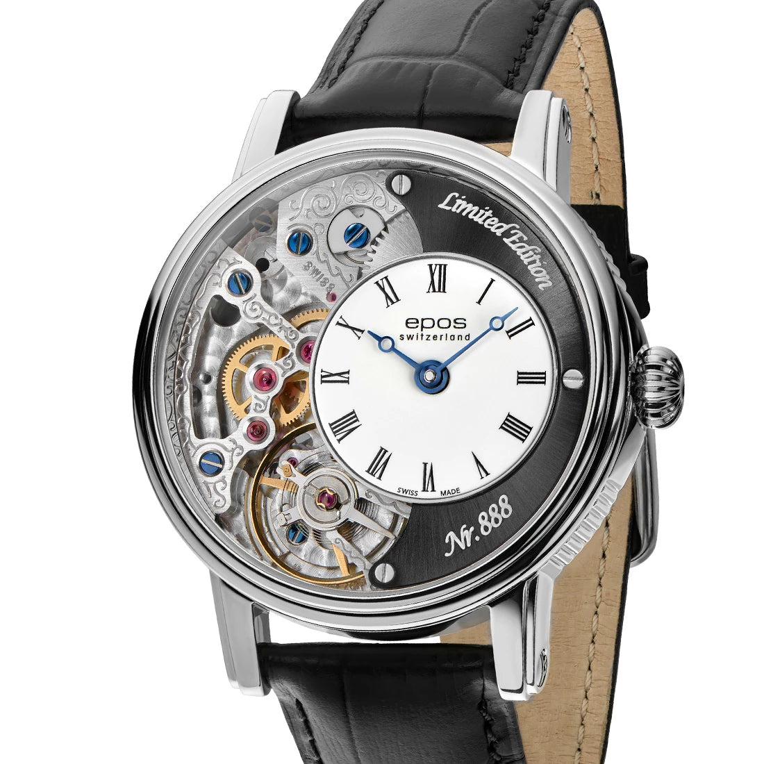 EPOS Artistry 3435 Verso 2 LE Handopwinding Wit 43,5 mm