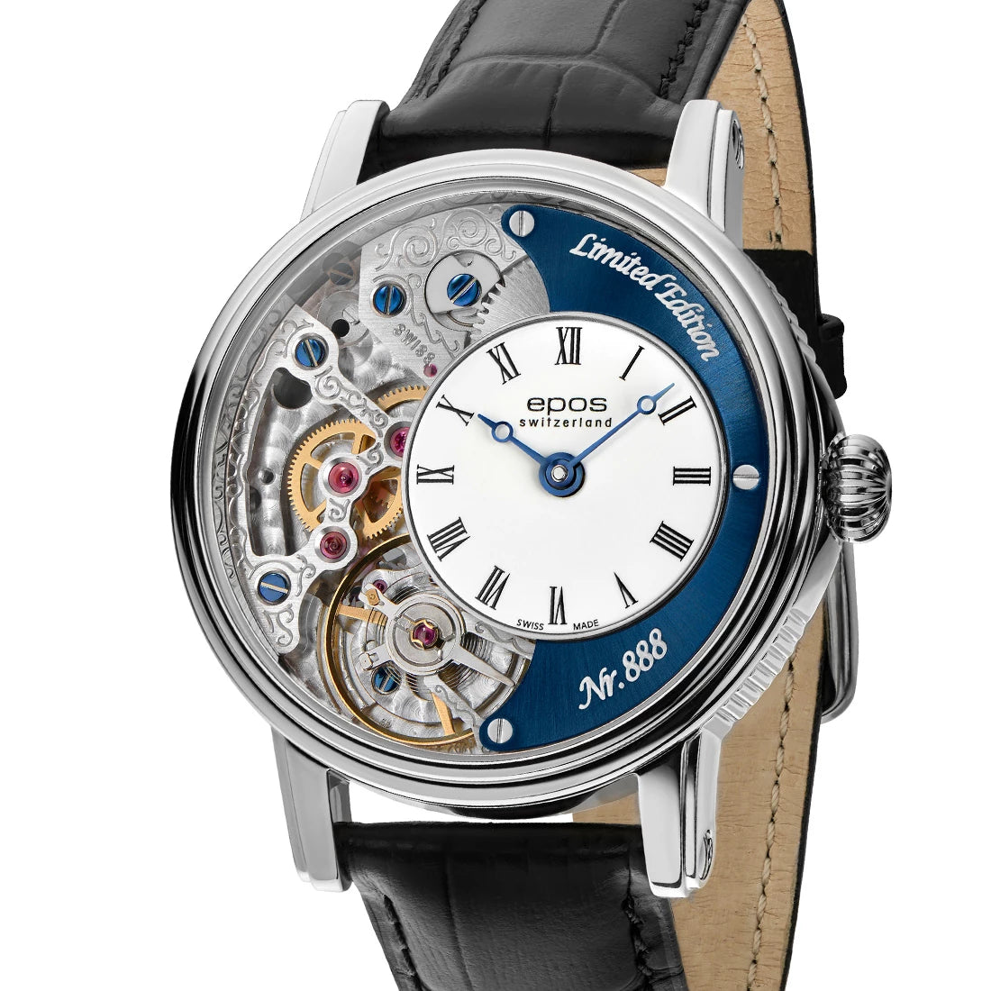 EPOS Artistry 3435 Verso 2 LE Handopwindbaar Skelethorloge 43,5 mm