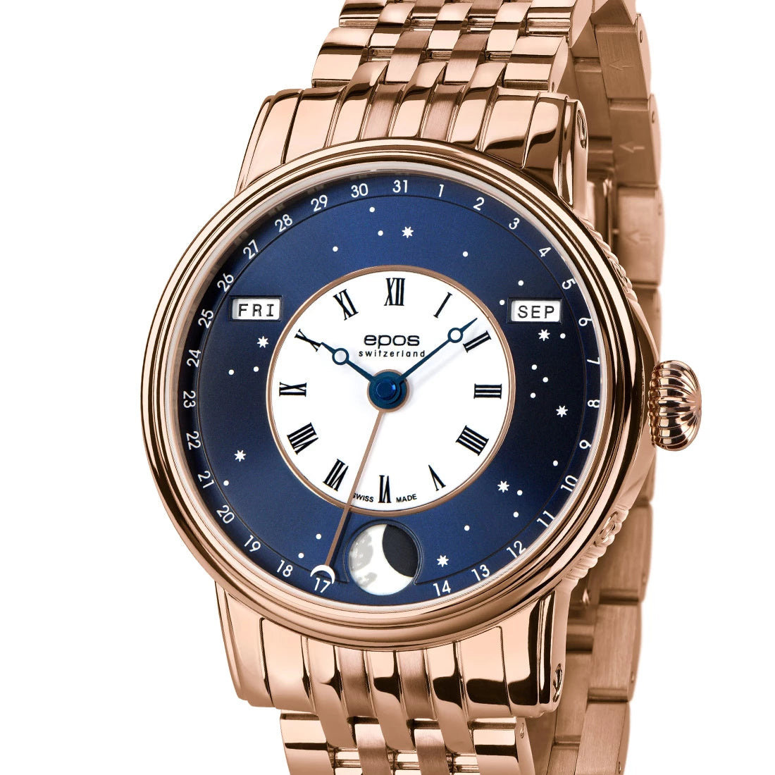 EPOS Artistry 3439 BM V-Style automatisch, veelkleurig, 41,7 mm