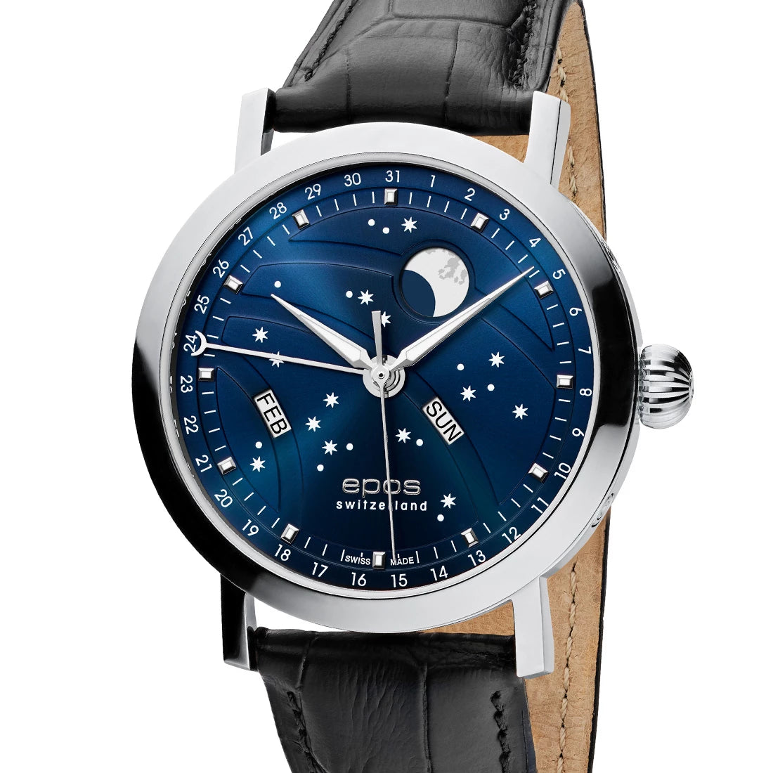EPOS Artistry 3440 BM Automatic Blauw 42 mm